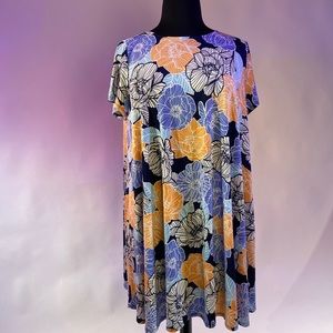Ruby Rd. Floral Polyester Dress Size 1X